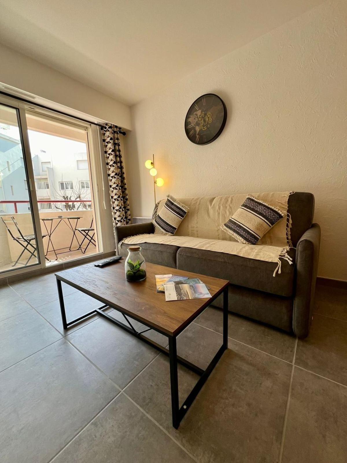 Studio Climatise, Cosy Et Calme Au Centre Ville أنتيب المظهر الخارجي الصورة